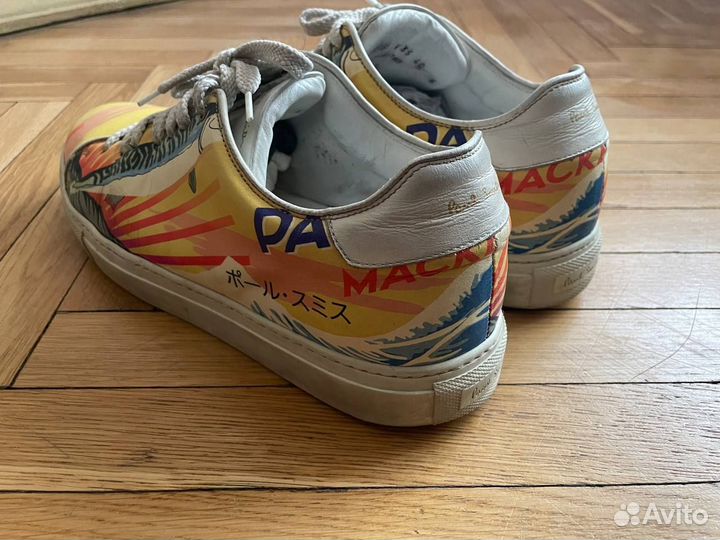 Мужские кеды Paul Smith из натуральной кожи