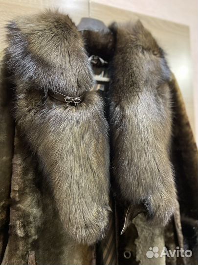Шуба мутоновая новая размер 44-46