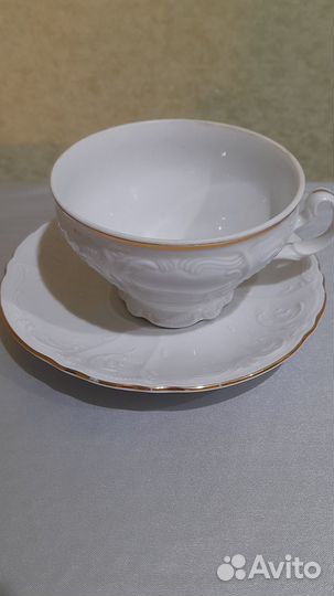 Чайная пара новая, фирма Веrnadotte, Чехия