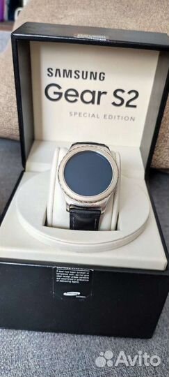 Samsung Gear s2 special edition белое золото