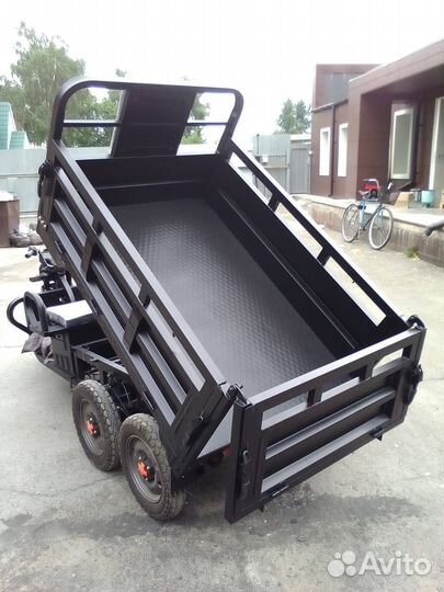 Грузовой электрический трицикл «Викинг», 2 моста