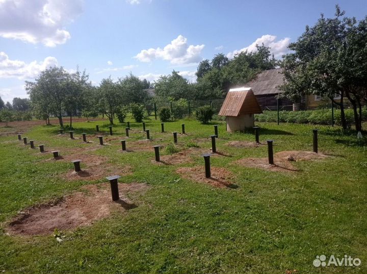 Винтовые сваи 57 - 325мм