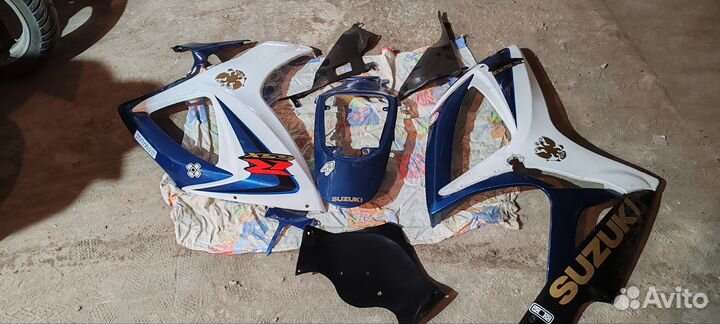 Мотопластик на сузуки gsxr