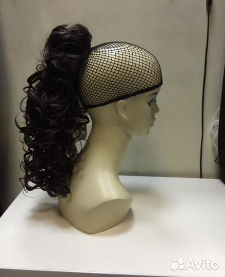 Накладной хвост из искусственных волос