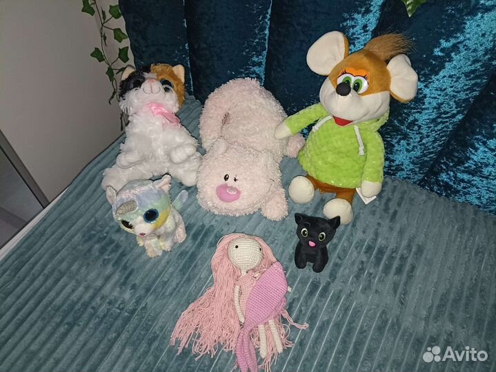 Мягкие игрушки пакетом