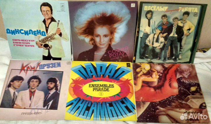 Виниловые пластинки N3 разные LP
