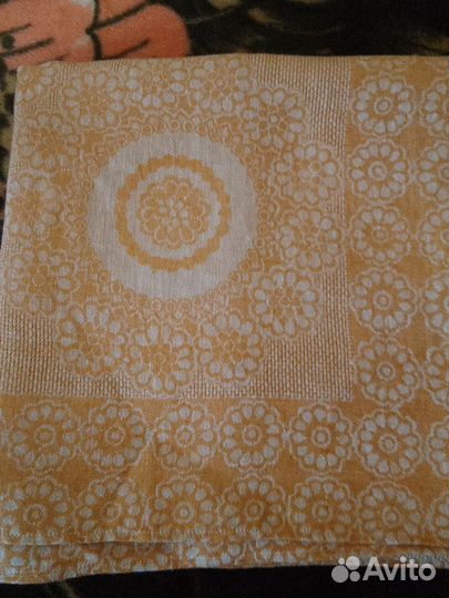 Скатерть лен СССР новая