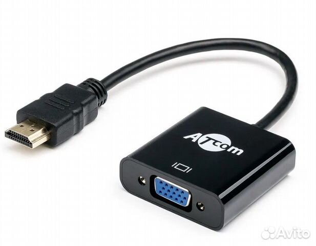 Эмулятор монитора переходник hdmi to VGA купить в Москве | Электроника ...