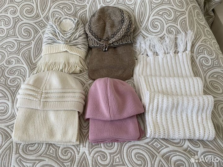 Шапка + шарф (набор)