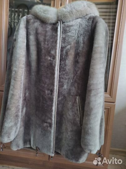 Полушубок, натуральный мех