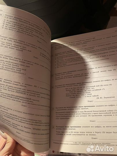 Сборник по русскому языку ЕГЭ 2024