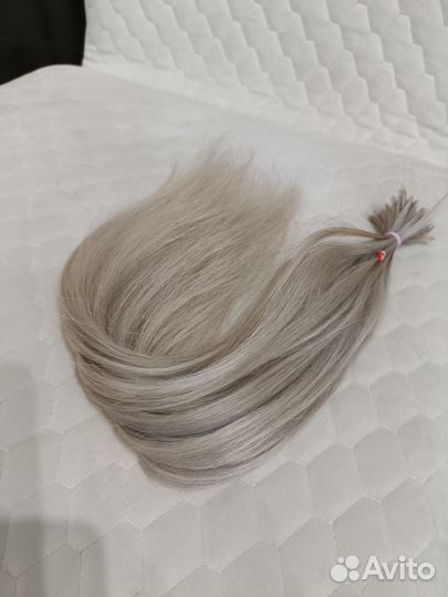 Волосы для наращивания 50см блонд