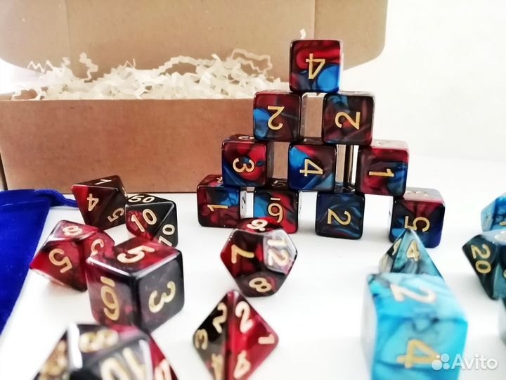 Королевский набор кубиков для D&D