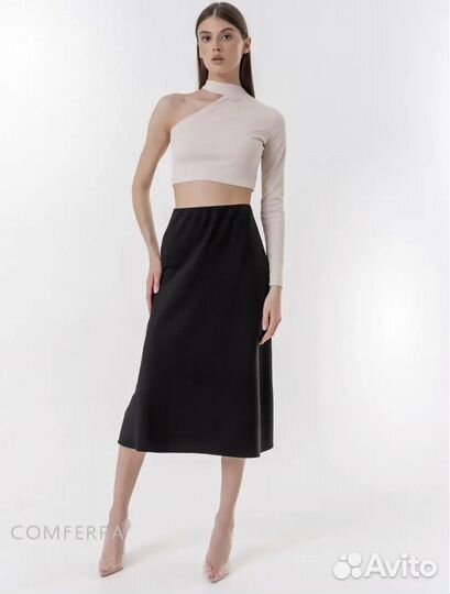 Офисная юбка миди L 48