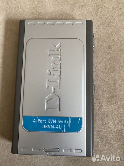 4-port KVM Switch dkvm-4U