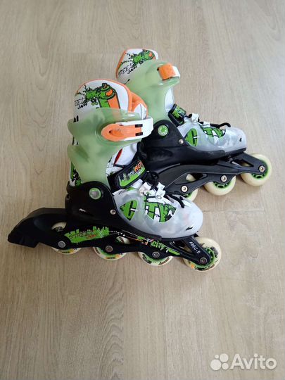 Роликовые коньки детские раздвижные