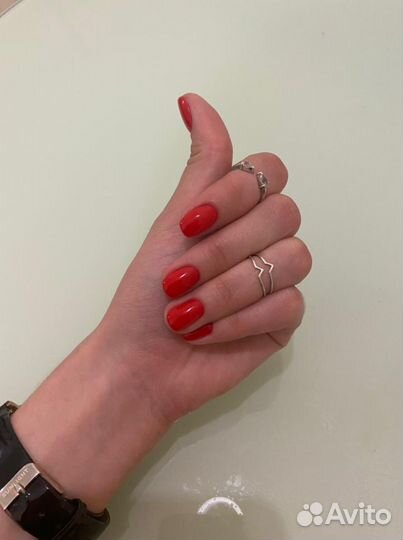 Маникюр с покрытием гель лак