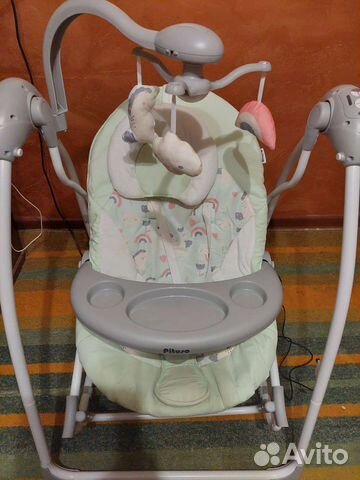 Детские электронные качели