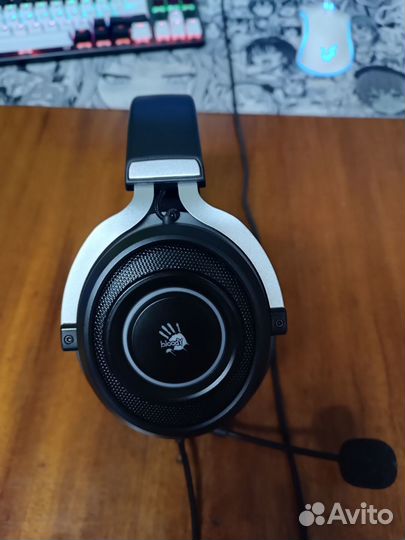 Проводная гарнитура A4Tech Bloody G535P черный