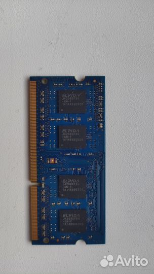 Оперативная память elpida sodimm pc3l 4gb