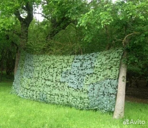 Маскировочная сеть - Manver Лес 1,5x3 м