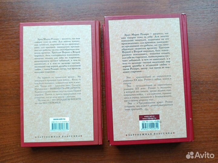 Ремарк Триумфальная арка и На фронте без перемен