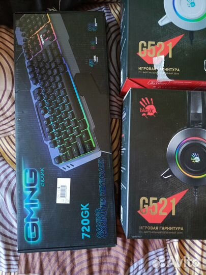 Игровые наушники Bloody, под восстановление