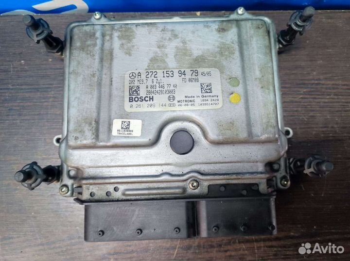 Эбу двигателя Mercedes W221