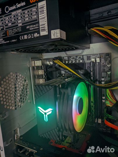 Комплект мать проц память