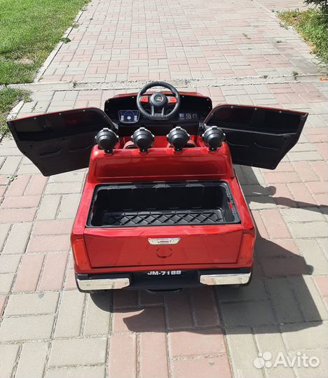 Детский электромобиль полицейский