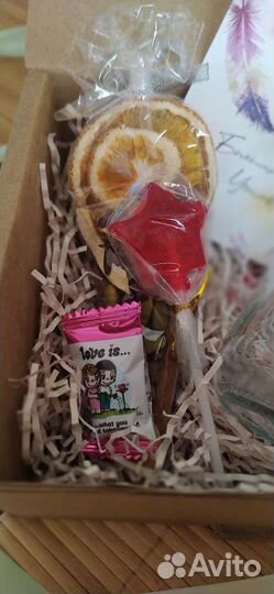 Подарочный набор с кружкой-банкой с трубочкой