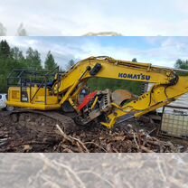 Харвестер Komatsu PC200+370E