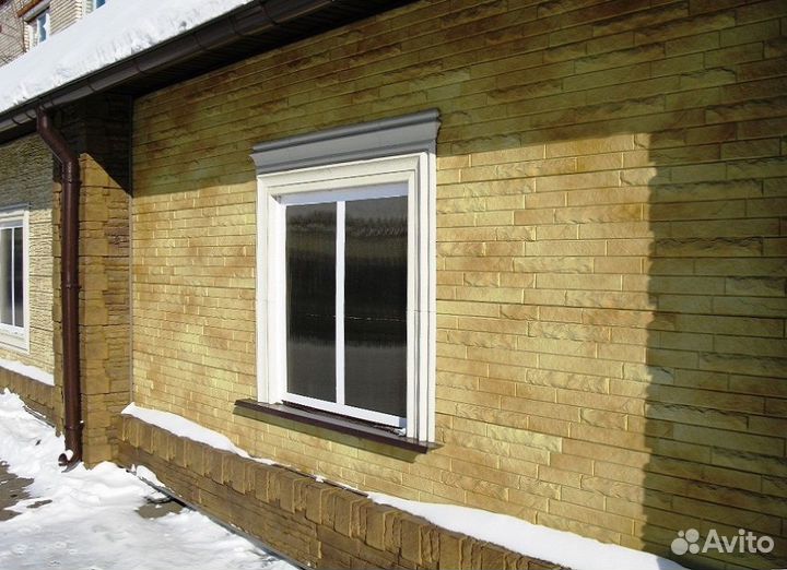 Фасадные панели Альта-Профиль Кирпич антик