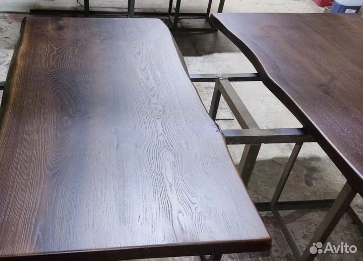 Cтолы и столешеницы из ясеня, ясень слэб