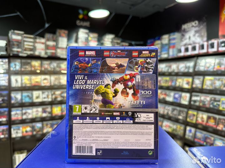 Игры для PS4: lego Marvel Collection