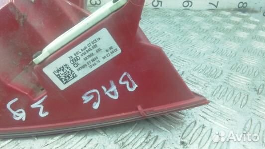 Фонарь задний правый, audi A7 2013