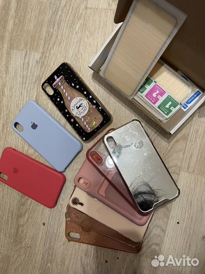 Чехлы и стекла на iPhone XR