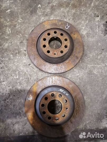 Тормозной Диск Задний Ауди А6 С6 пара