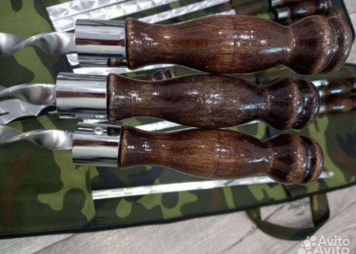 Шампура в тканевом чехле