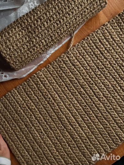 Салфетки для сервировки стола из джута