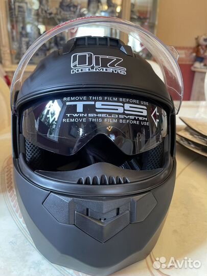 Мотоциклетный шлем модуляр ORZ