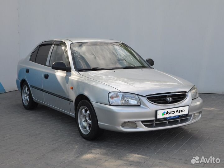 Hyundai Accent 1.5 МТ, 2004, 284 500 км