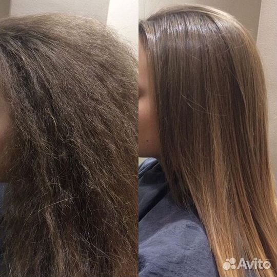 Выпрямление волос