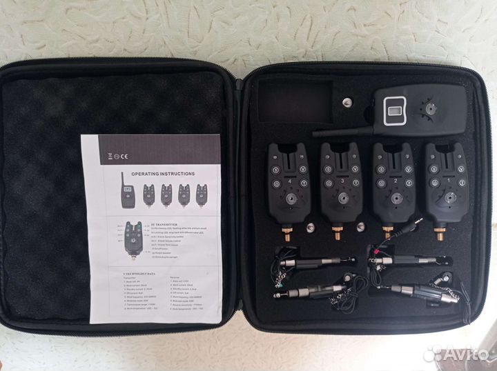 Сигнализаторы поклевки с пейджером