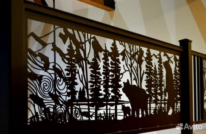 Металлические ограждения