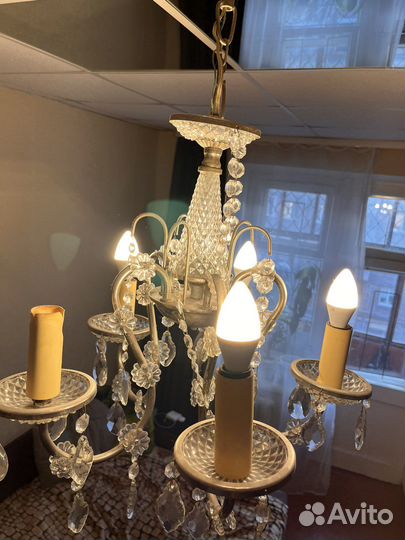 Хрустальная люстра СССР