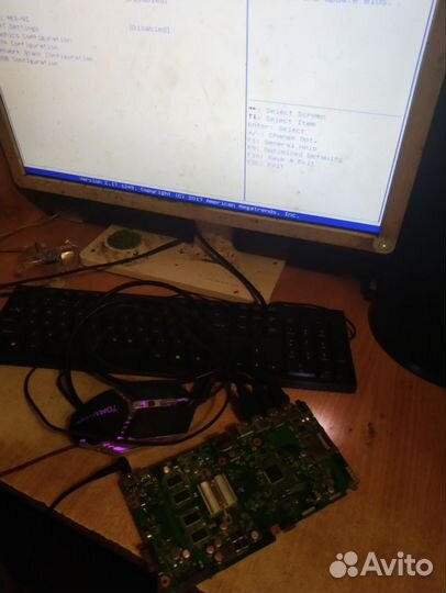 Материнская плата Asus X540SA + Блок питания