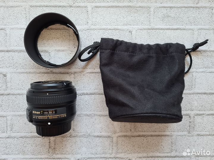 Объектив Nikon 50mm f/1.8G AF-S Nikkor