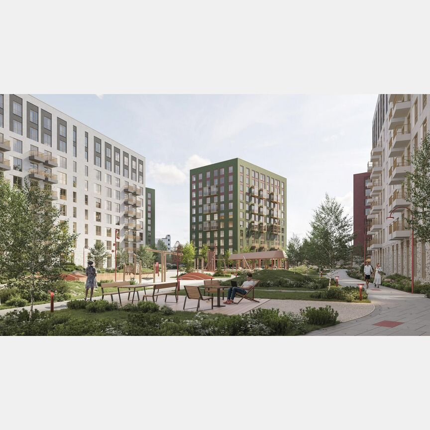 3-к. квартира, 83,5 м², 1/9 эт.