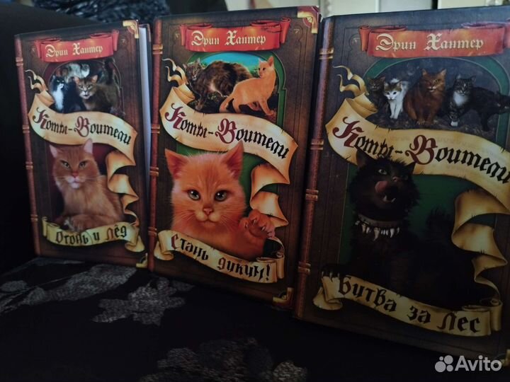Книги: Коты Воители. Эрин Хантер